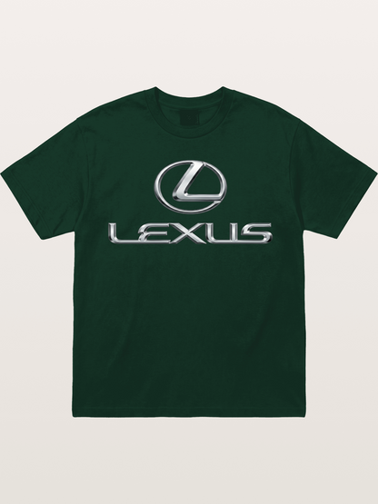 Lexus Silver Logo Badge Gildan T-shirt