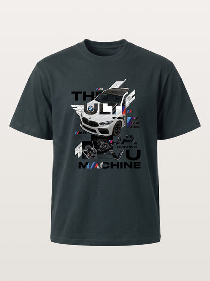 BMW M8 Tech Collage Poster Gildan T-shirt