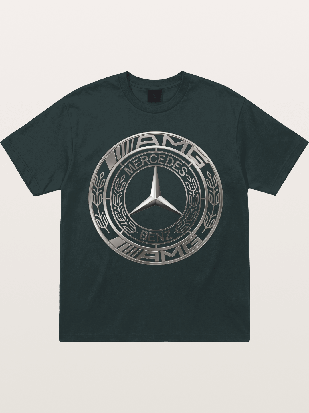 Mercedes-Benz Silver Logo Gildan T-shirt