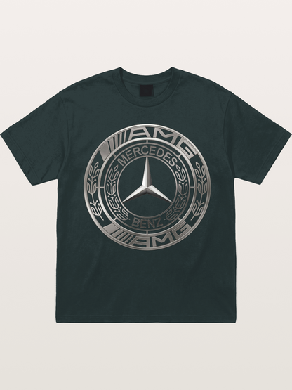 Mercedes-Benz Silver Logo Gildan T-shirt