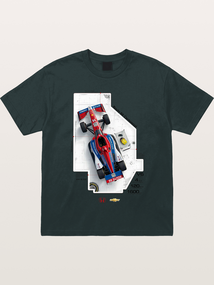Blueprint Route66 IndyCar Card Gildan T-shirt
