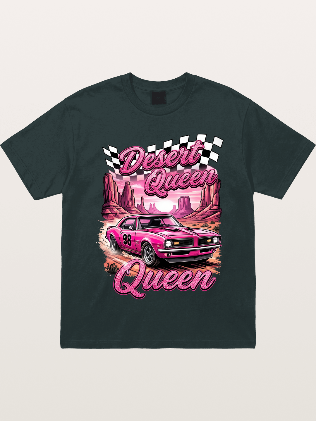 Desert Queen Racer Gildan T-shirt