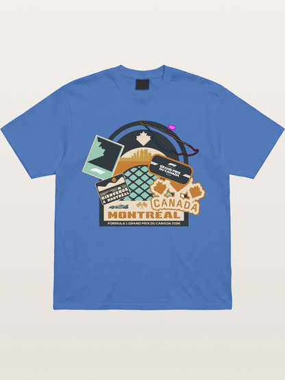 Montreal Canada GP 2026 Collage Gildan T-shirt