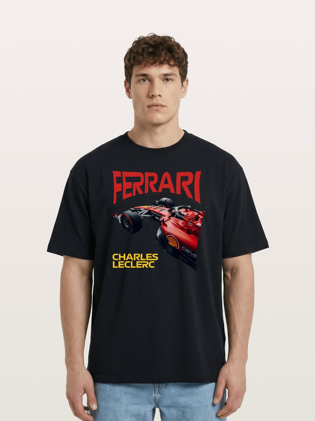 Open Top Cotton T-shirt