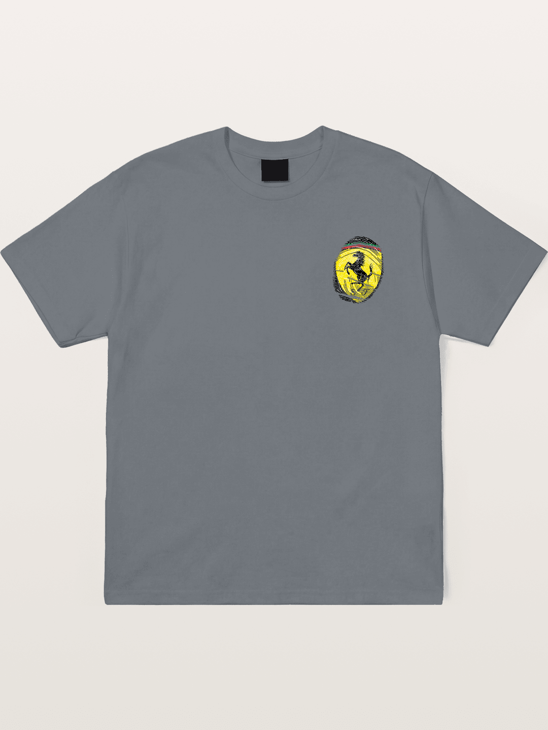 Ferrari Fingerprint Logo Cotton T-shirt