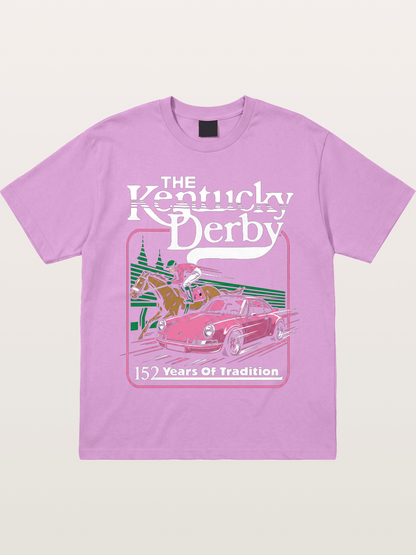 Derby Horse & Porsche Race Gildan T-shirt