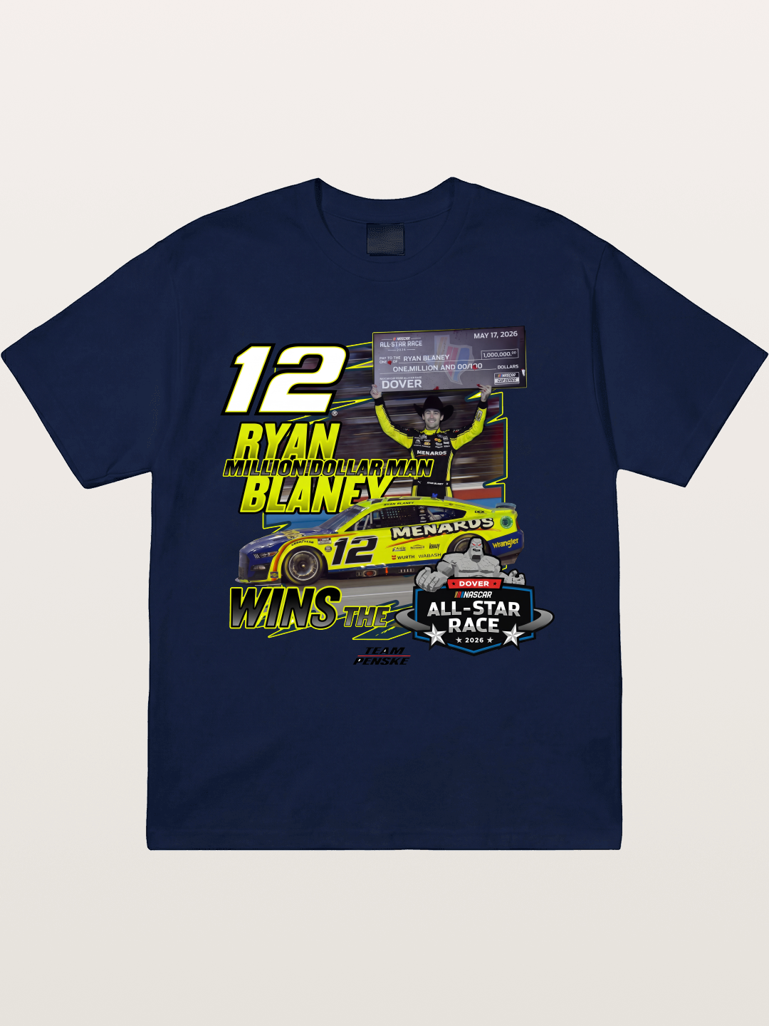 Ryan Blaney 2026 All-Star Race Win Gildan T-shirt
