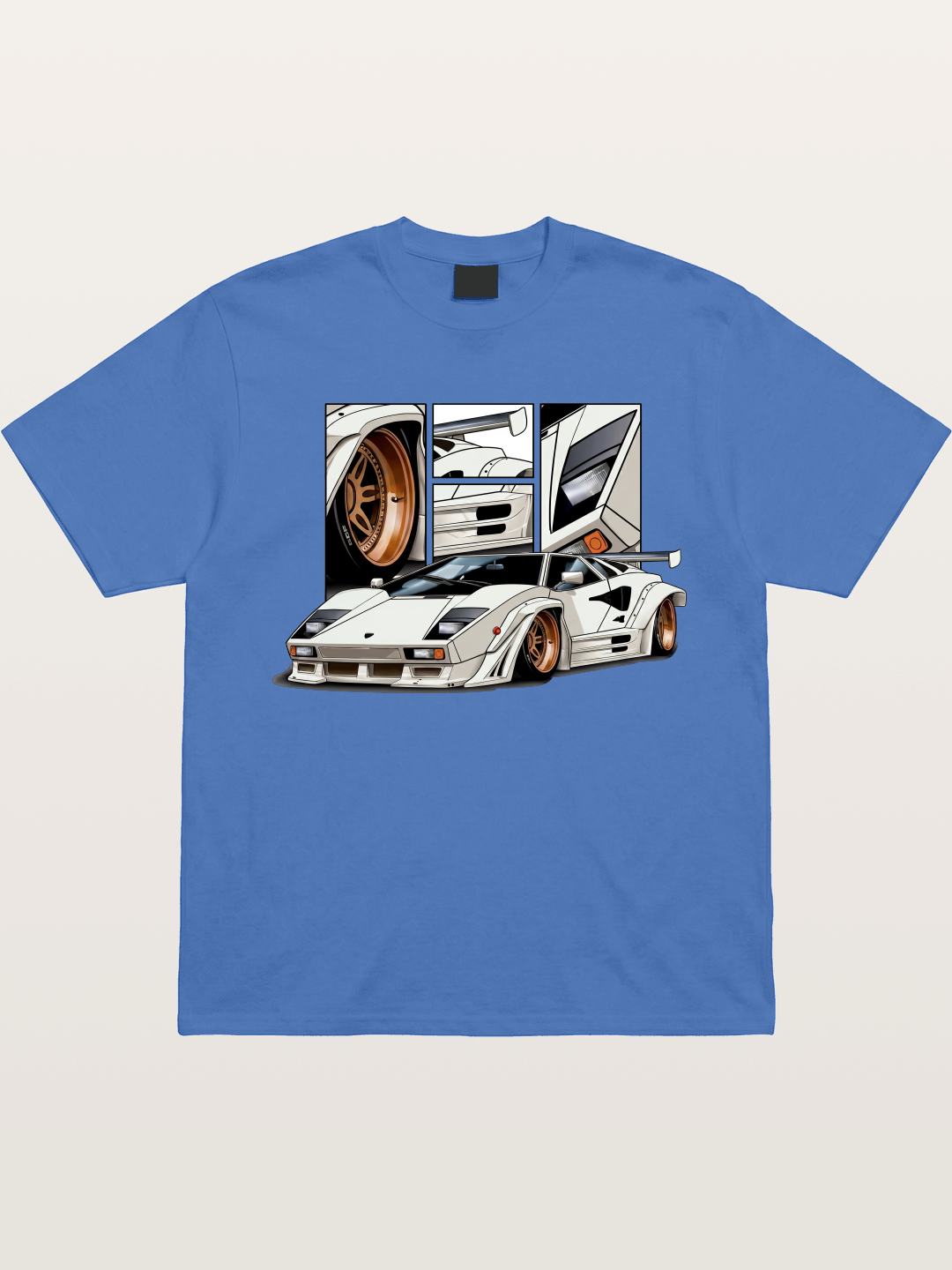 Supercar Collage Gildan T-shirt