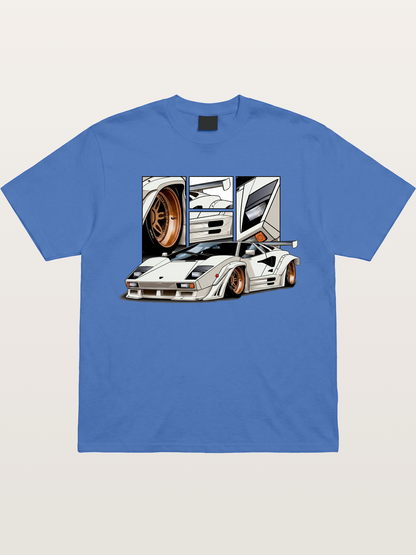 Supercar Collage Gildan T-shirt