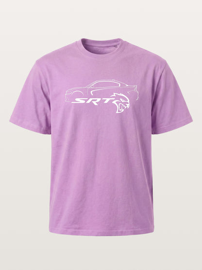 SRT Hellcat Side Silhouette Art Gildan T-shirt