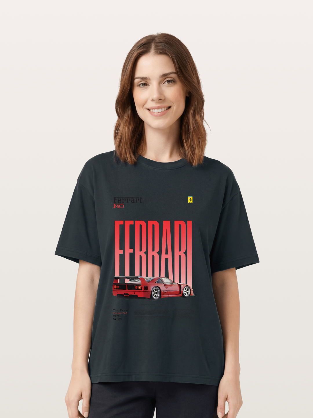 Gradient Red Gildan T-shirt