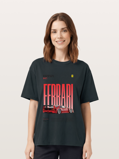 Gradient Red Gildan T-shirt