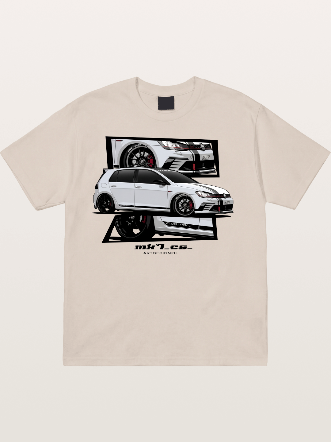 Volkswagen Golf MK7 Stance Cotton T-shirt