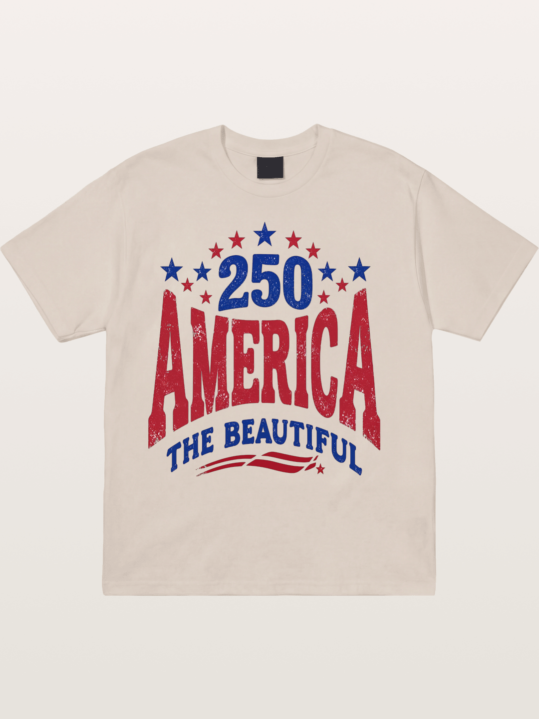 America The Beautiful Vintage Cotton T-shirt