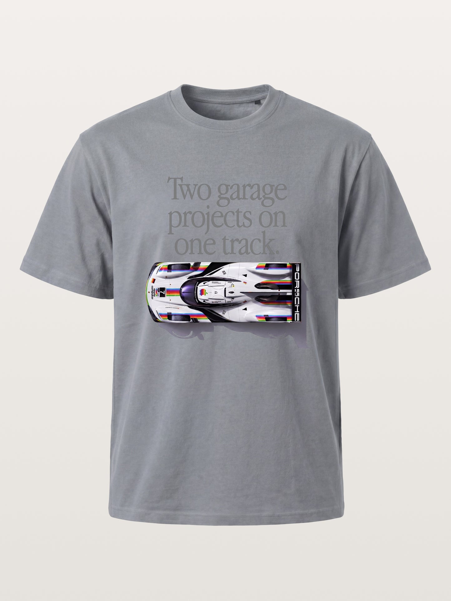 Le Mans Racer Two Garage Quote Gildan T-shirt