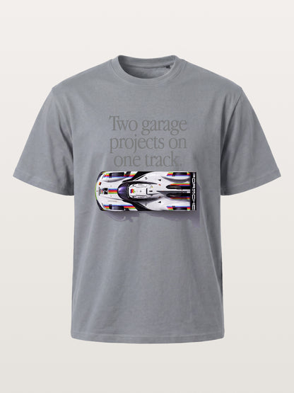 Le Mans Racer Two Garage Quote Gildan T-shirt