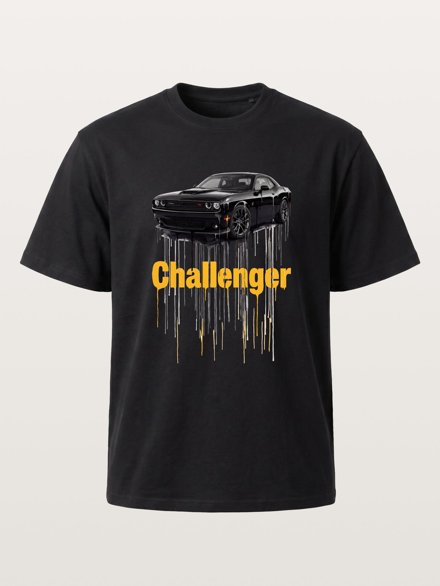 Drip Paint Challenger Poster Gildan T-shirt