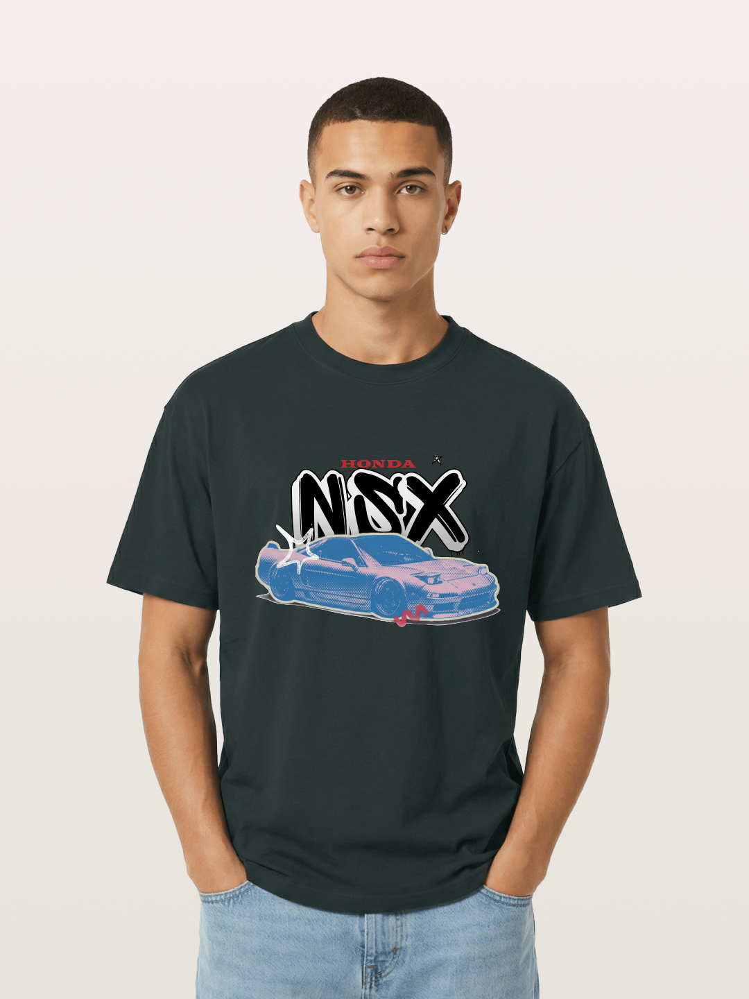 Blue NSX Gildan T-shirt