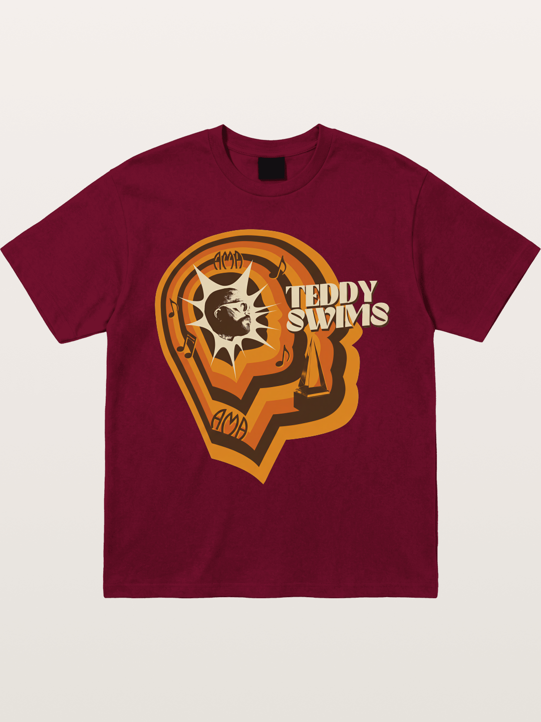 Teddy Swims Retro Ear Graphic Gildan T-shirt