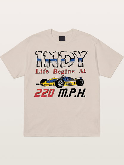 Indy 220 MPH Cotton T-shirt