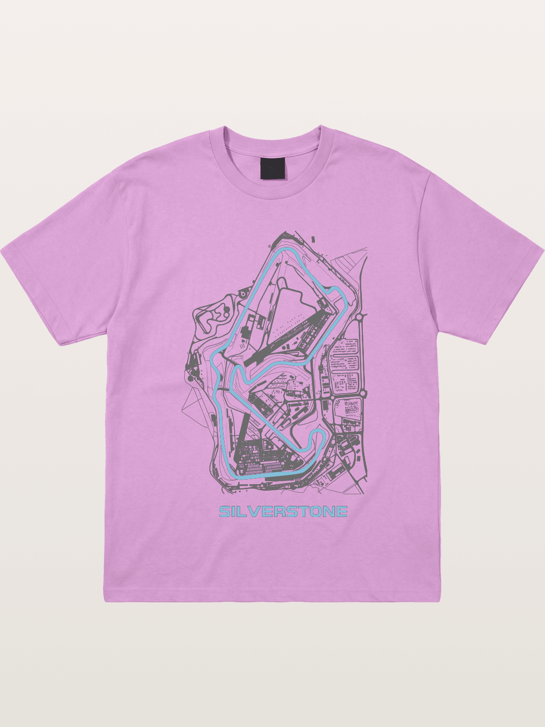 Silverstone F1 Circuit Map Gildan T-shirt
