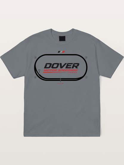Dover Oval Speedway Racing Graphic Cotton T-shirt