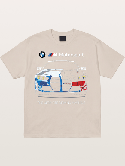 BMW M Motorsport Race Car Livery Cotton T-shirt