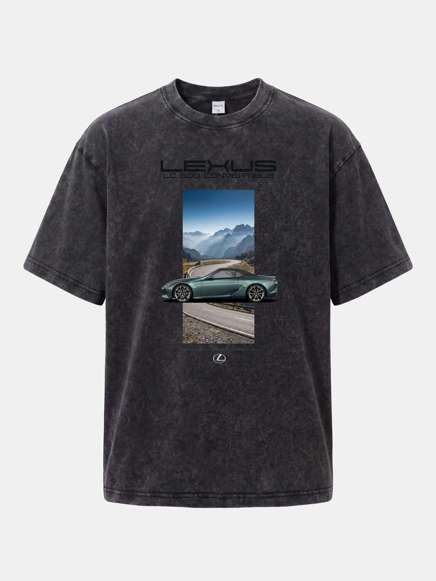 Lexus LC500 Coastal Villa Poster Washed T-shirt