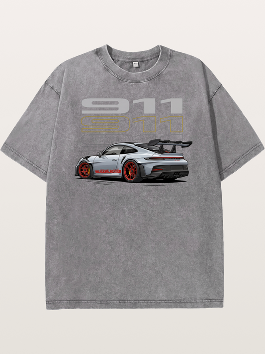911 GT3 RS Washed T-shirt