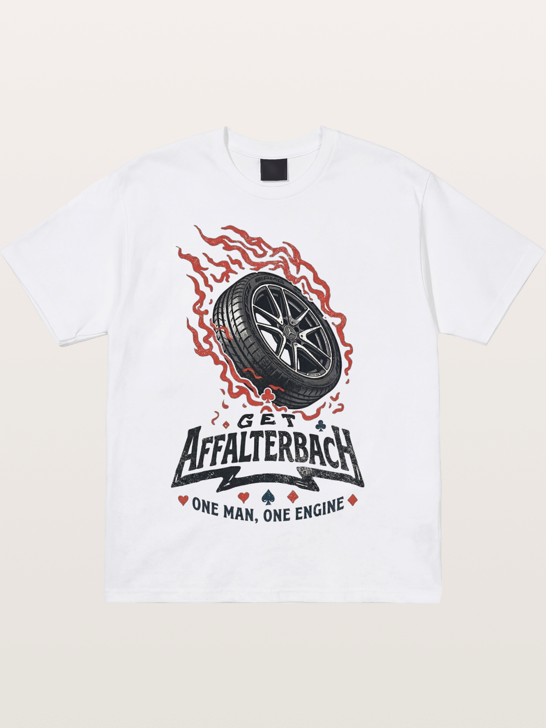Fire Wheel Cotton T-shirt