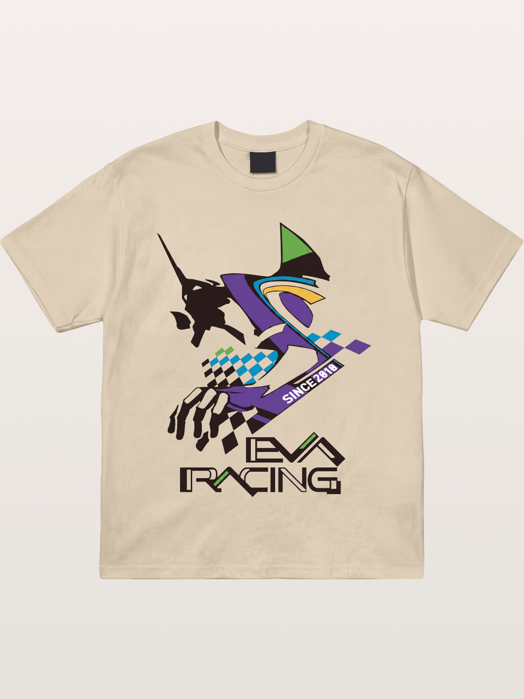 Eva Racing Checkered Flag Gildan T-shirt
