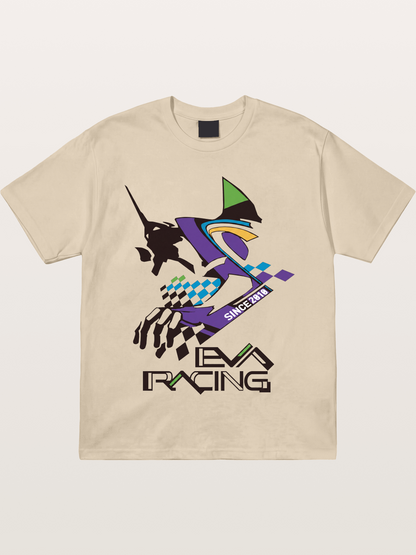 Eva Racing Checkered Flag Gildan T-shirt