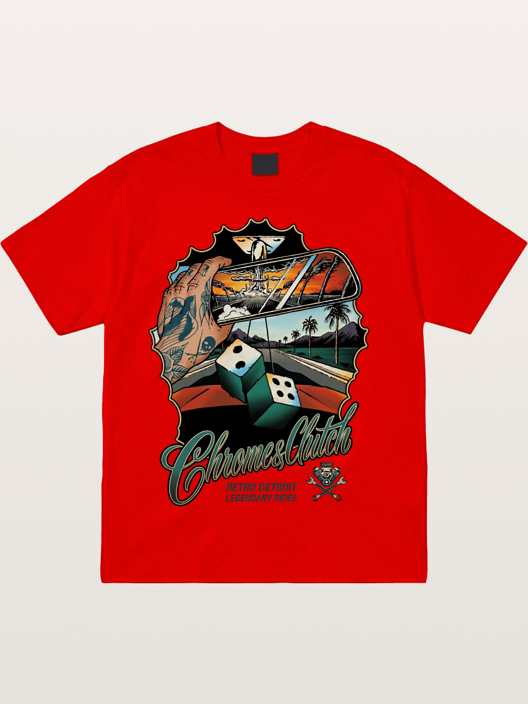 Chrome Cruisin' Cotton T-shirt
