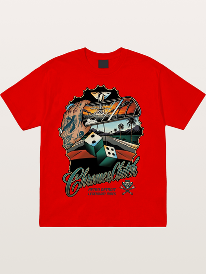 Chrome Cruisin' Cotton T-shirt