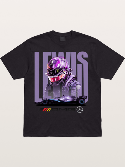 Hamilton 44 Mercedes F1 Cotton T-shirt