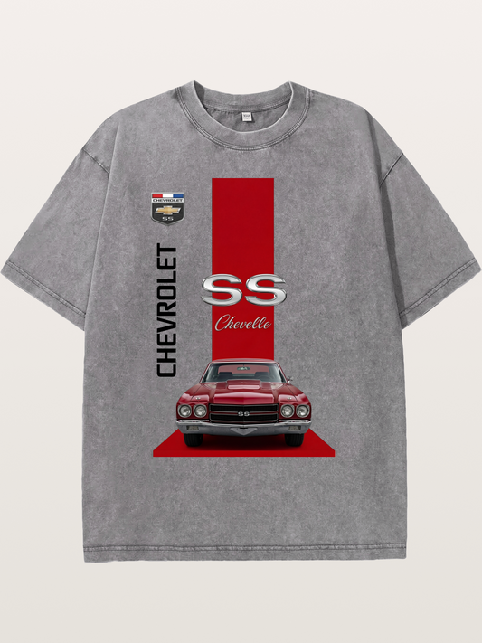 Frontal Roar Washed T-shirt