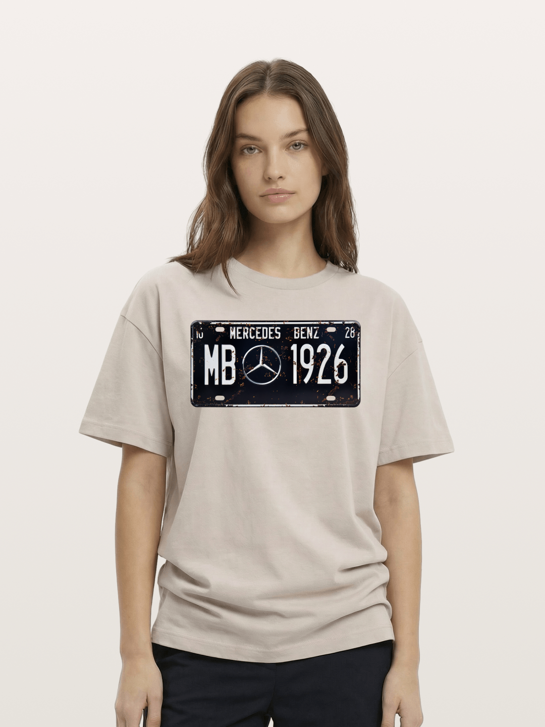 Commemorative license plate Cotton T-shirt