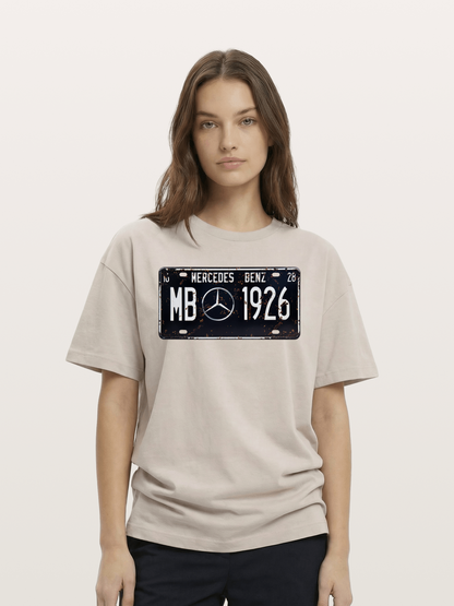 Commemorative license plate Cotton T-shirt