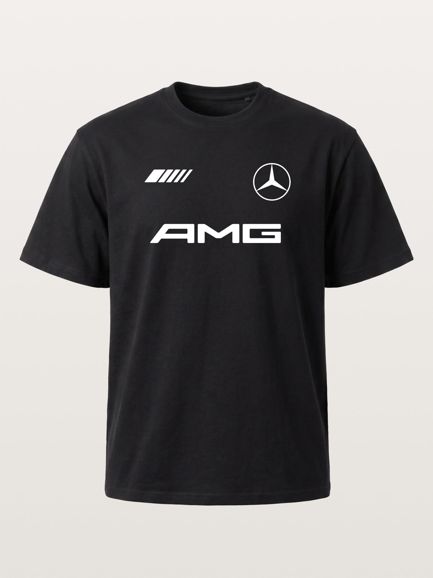 Mercedes AMG Three Element Dark Layout Gildan T-shirt