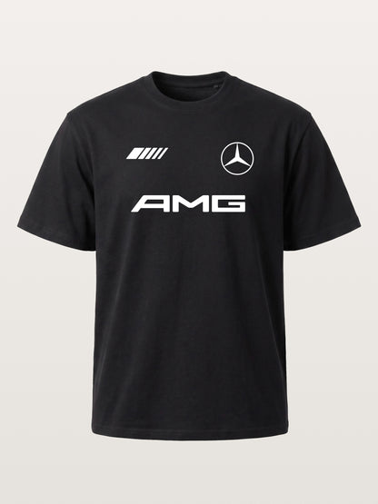 Mercedes AMG Three Element Dark Layout Gildan T-shirt