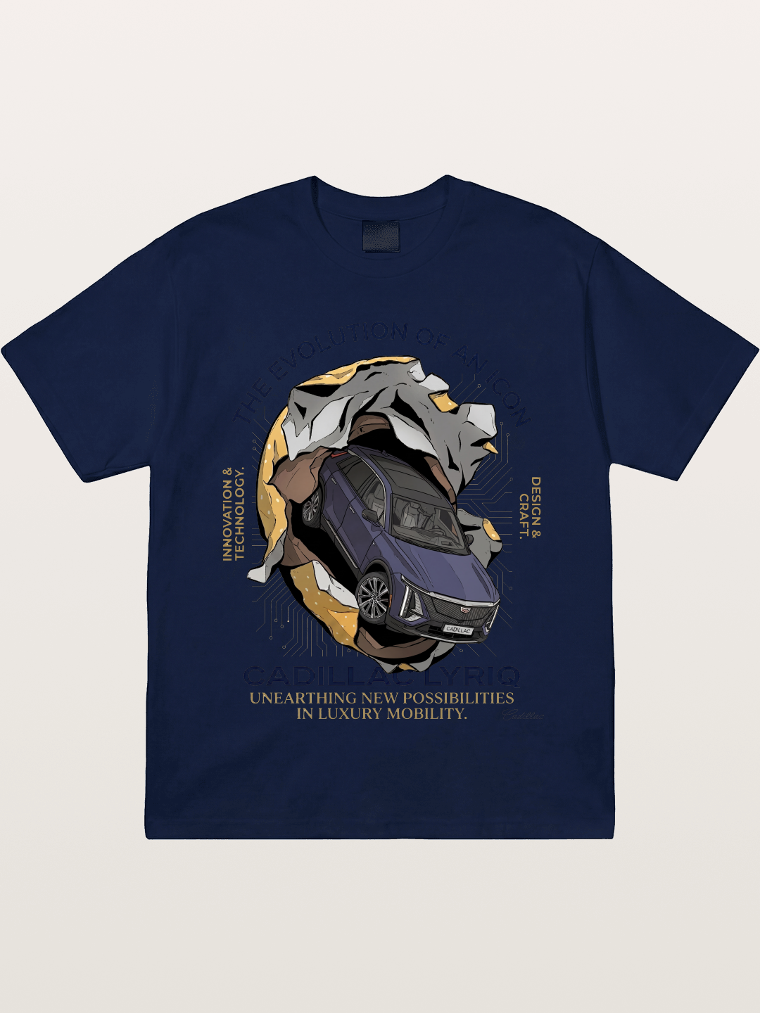 Icon Evolution Luxury EV Gildan T-shirt