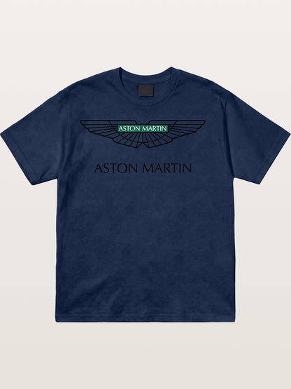 Aston Martin Winged Badge Cotton T-shirt