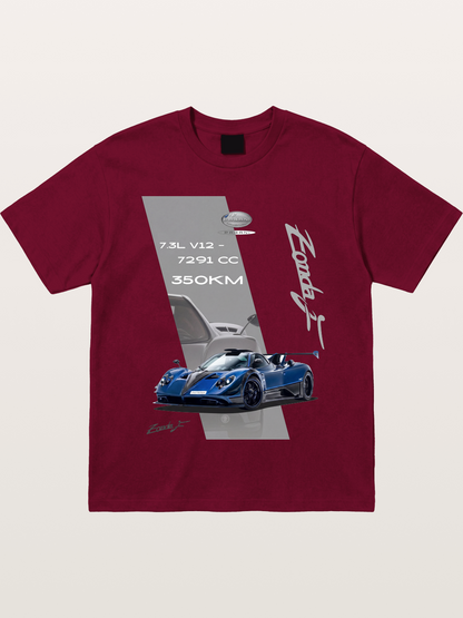 Pagani Zonda Technical Print Gildan T-shirt