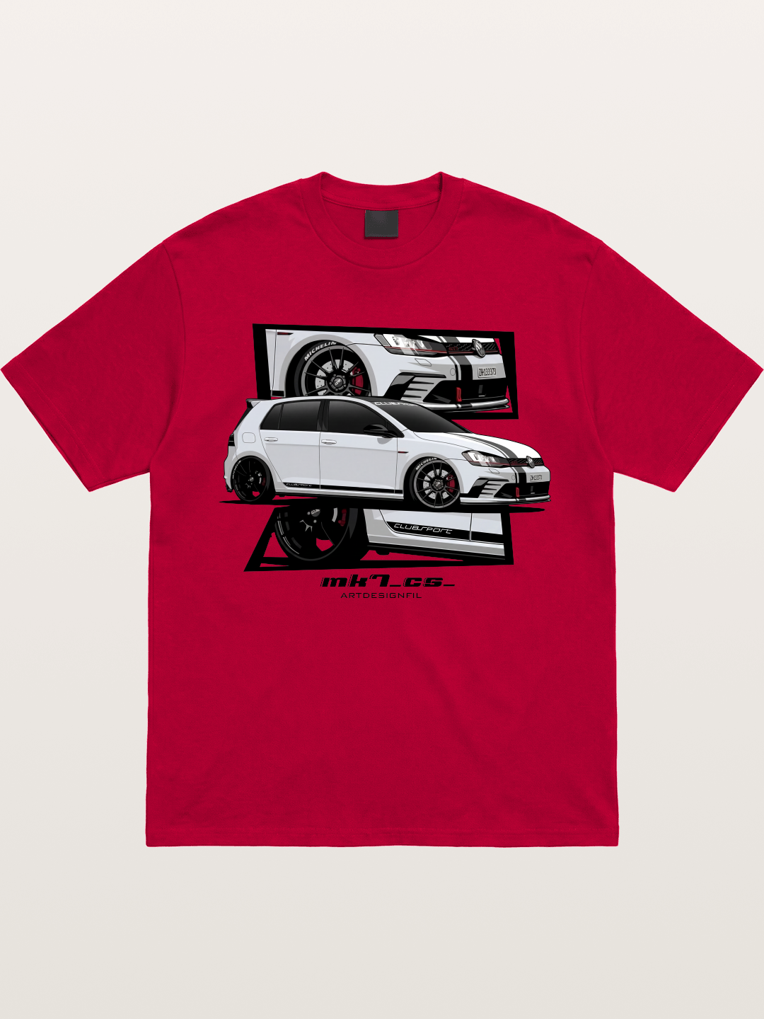 Volkswagen Golf MK7 Stance Gildan T-shirt
