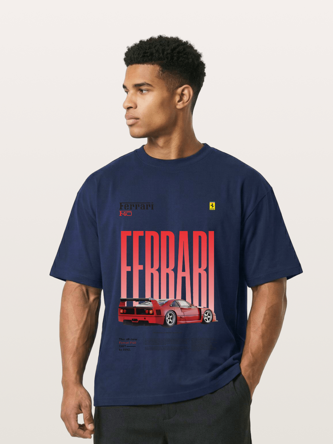 Gradient Red Gildan T-shirt