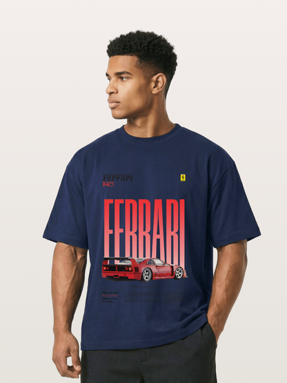 Gradient Red Gildan T-shirt