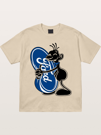 Cartoon Hugging Ford Logo Gildan T-shirt