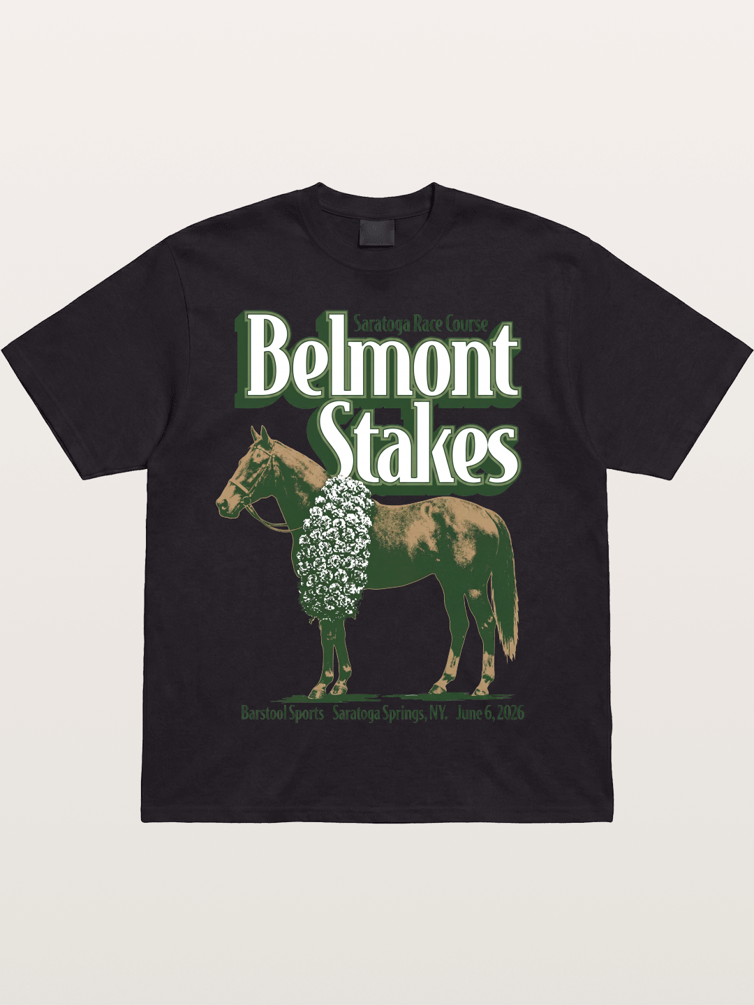 Belmont Stakes Winner Horse Cotton T-shirt
