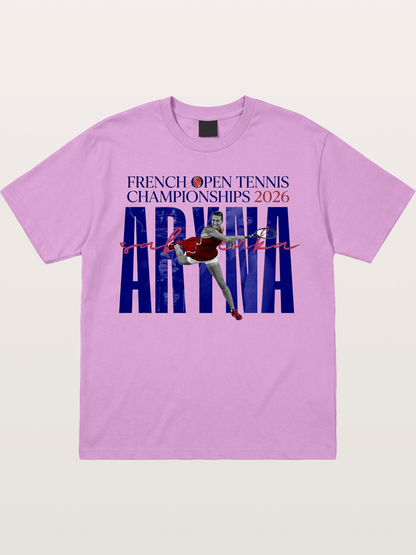Aryna Sabalenka French Open Design Gildan T-shirt