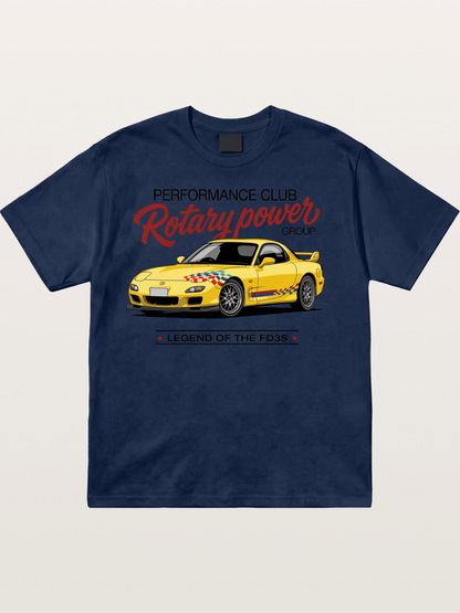 Rotary Power Cotton T-shirt